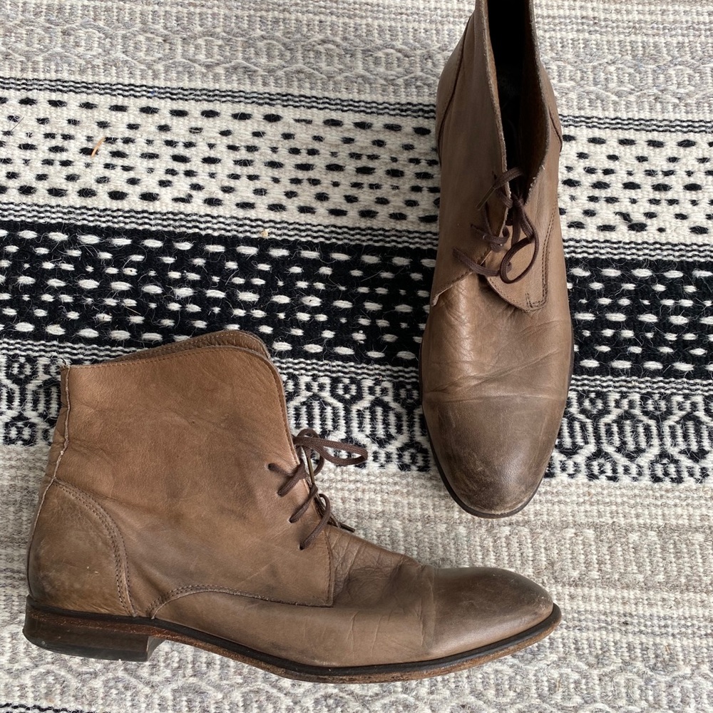 Hudson leather boots